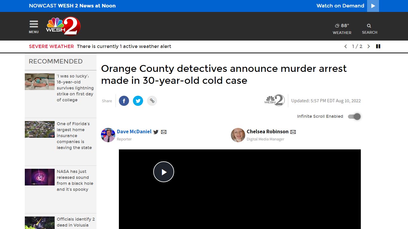 Murder arrest made in 30-year-old Orange County cold case